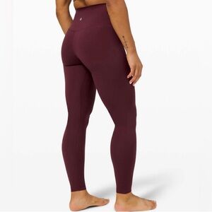 Lululemon Align Pant 28" Leggings Cassis Size 12